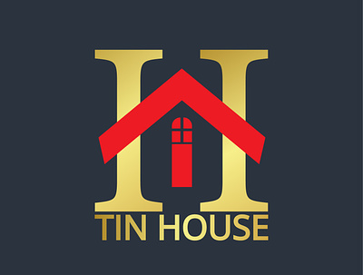 Tin House logo branding constractions design house selling design logo logo desgin logodesgin real estate house tin house