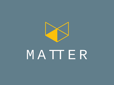 Matter Logo branding illustration logo