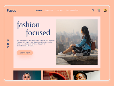 Fasco - Ecommerce Landing Page