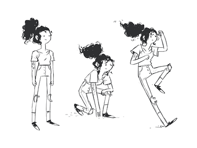 THE VALE (Personal project) action blackpower character concept dress gang girl girls models sketch womans