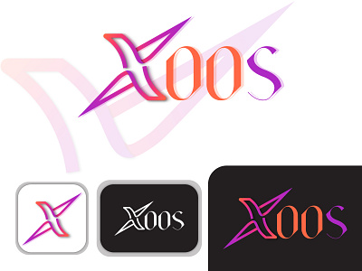 Xoos modern logo