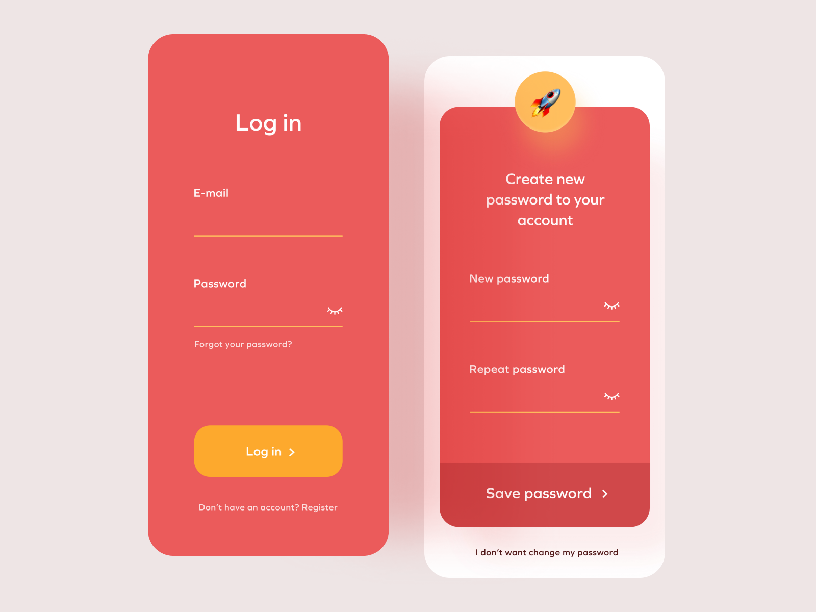 Log in page by Marta Mielcarek for Softwaremill on Dribbble