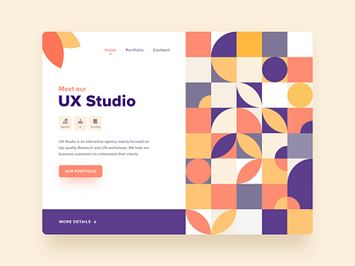 Landing Page 🎨 landingpage pattern ui ui design uxui