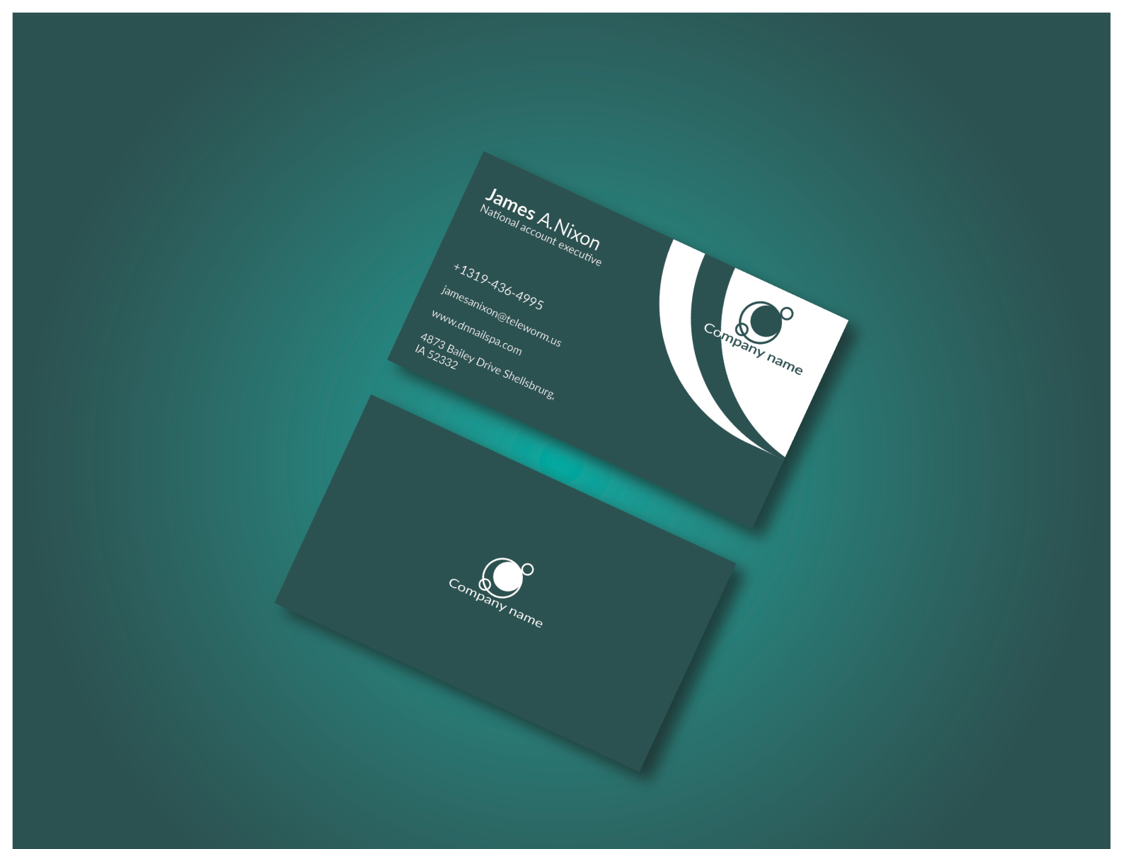 I will do minimalist business cards design by Shamima Khatun on Dribbble