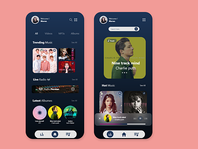 Music Player App Concept