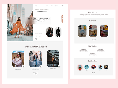 Clothing Store Web UX/UI