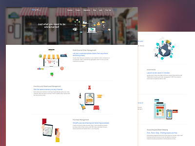 product feature website page icons design manish dhiman product feature ui website page