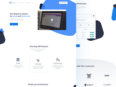 Lading Page manishdhiman user inteface visual design website landing page