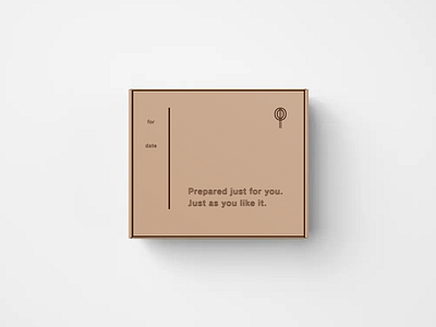 Pizza box packaging