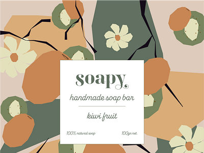 Soapy - Handmade soap bar brand identity branding design graphic design illustration logo soap vector visual identity