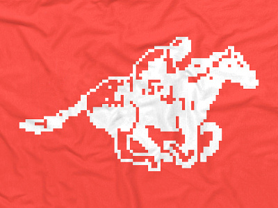 Pixel Barbaro 8bit derby horse kentucky louisville pixel retro
