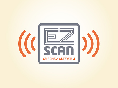 EZ Scan brand fort knox library logo rfid