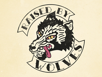 Raised By Wolves animal flash scary tattoo teeth wolves