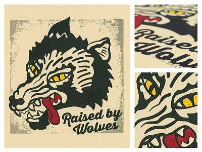Raised By Wolves Print