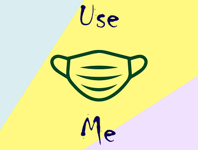 Use Me - Mask branding graphic design illustration typography