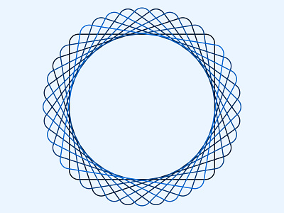 Geometric Square-Round Shape