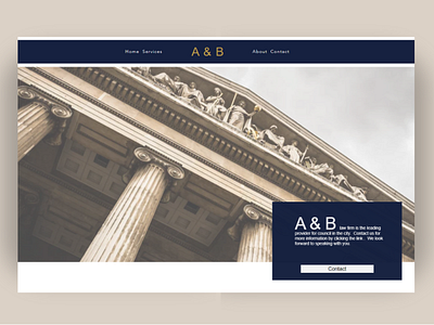 Law Firm 2 website design