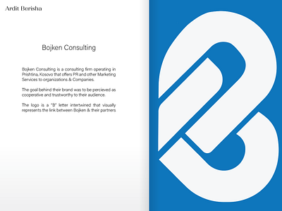 Bojken Consulting Logo & Branding branding designer graphic design graphic designer logo