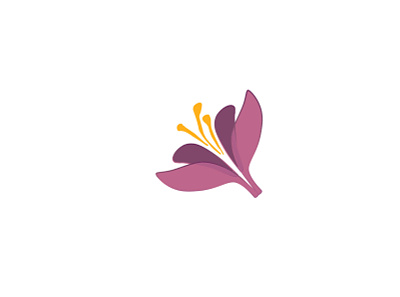 Saffron Flower Logo Icon branding color cook cooking delicate flower fragrance icon iran logo luxurious luxury minimal persia persian saffron seasoning spice symbol transparency