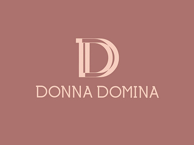 Donna Domina Logo Design branding domina donna fashion lingerie logo logo design sexy underwear women