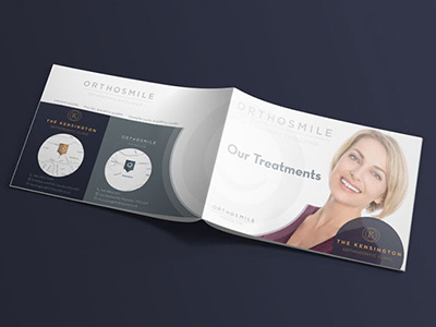 Orthosmile Brochure Design - Covers