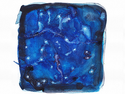 Starry Night background milky way night starry night stars watercolor watercolor art