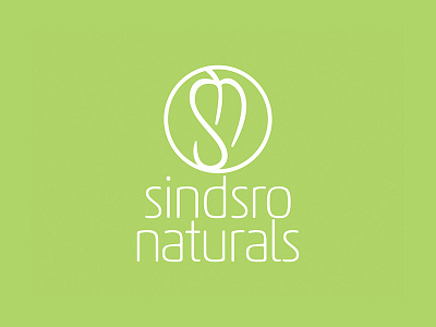 Sindsro Naturals Logo - Cosmetics beauty cosmetics logo health heart icon leaf logo design monogram natural cosmetics skincare logo