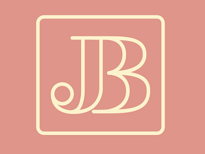 Jack Barnaby Monogram b j jb jb logo jb monogram logo logo design monogram typographic logo typography