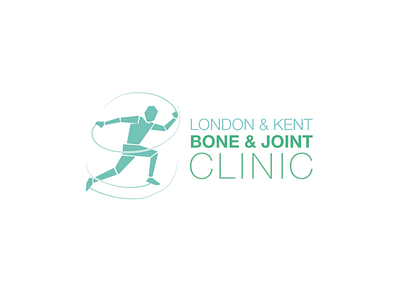 London & Kent Bone & Joint Clinic Logo Design bone and joint brand clinic health logo london mannequin medical logo medicine osteopathy private clinic puppet
