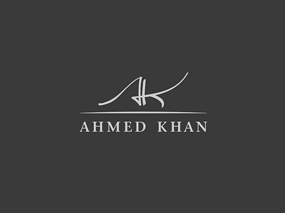 Ahmed Khan - Logo Design