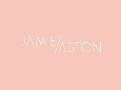 Jamie Aston - Logo Design delicate elegant florist florist school flower shop jamie aston logo london minimal