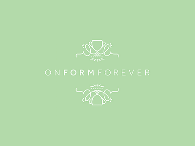 On Form Forever - Lifecoach - Logo Design life coaching lifecoach logo mental health personal psychiatrist psychologist therapy