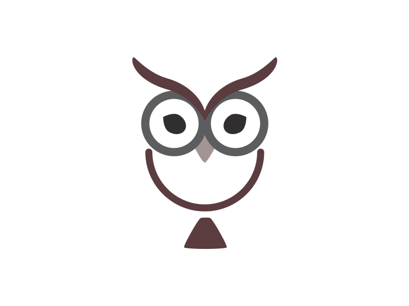 Owl Icon - Logo Design by Ana Novakovic on Dribbble