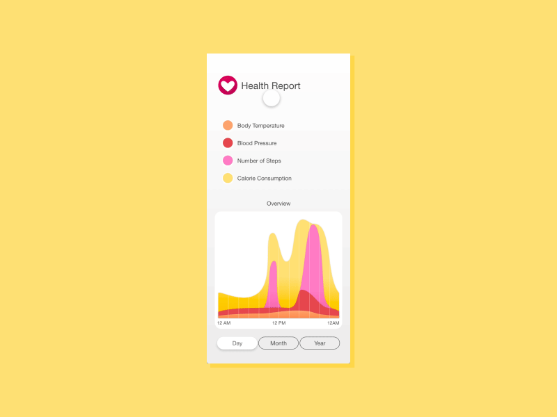 Daily UI 018 - Analytics - Animated