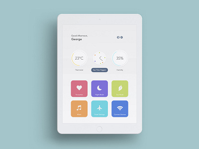 Daily UI 021 - Home Monitoring Dashboard daily challenge daily ui daily ui 021 daily ui challenge dashboard dashboard design dashboard ui home monitoring home monitoring dashboard ui challenge ui desing