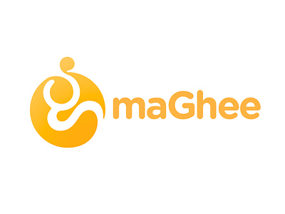 maGhee Logo Design branding g ghee logo logo design lowercase g
