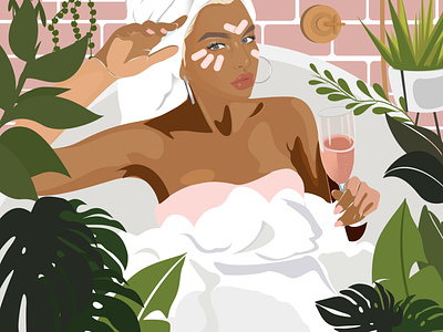Beauty and Skincare Illustrations