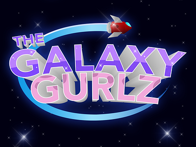 NFT logo design - Galaxy Gurlz