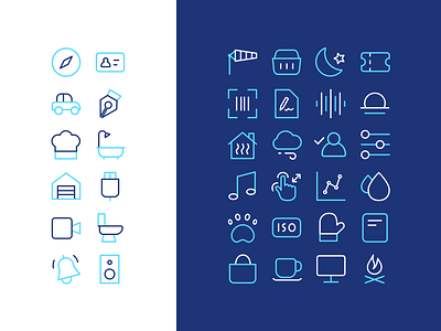 Outline Icons Set dark icons hd icons icons design icons set iconset light icons outline web icons