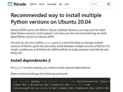 Recommended way to install multiple Python versions on Ubuntu 20 python recommended ubuntu