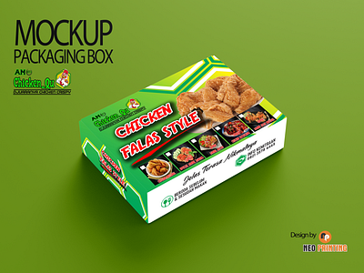 BOX PACKAGING graphic design