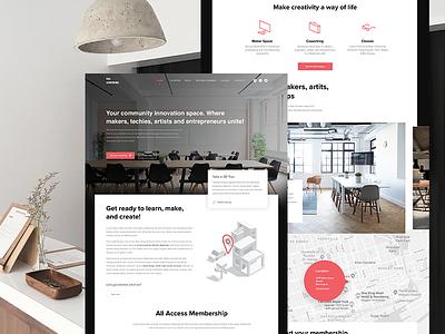 Coworking Space / Home Page