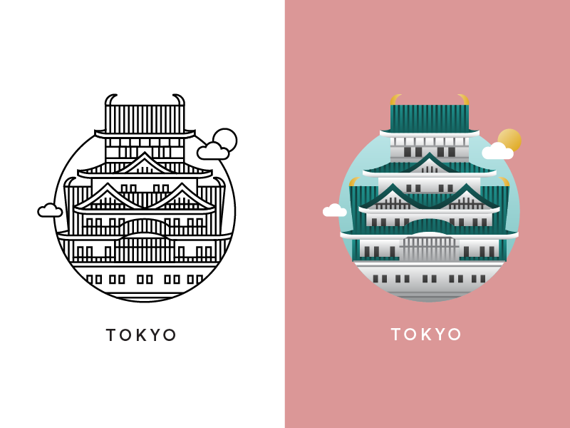 tokyo job japan Dribbble Tokyo  Befoolish icon by Dribbble