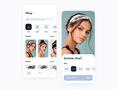 Fashion Shop App android app branding button clean colors design graphic icon illustration interface ios main mobile shopping store ui ux web
