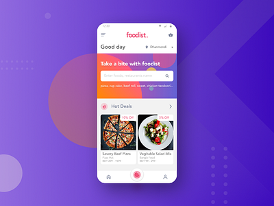 Love food 😍 app design food food app online delivery online food restaraunt ui uikits ux ux ui design