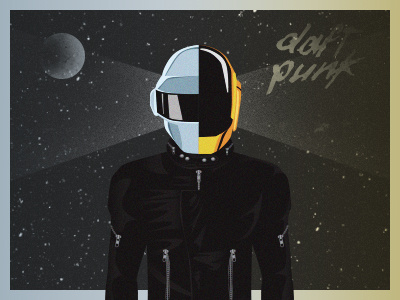 Daft Punk Illustration