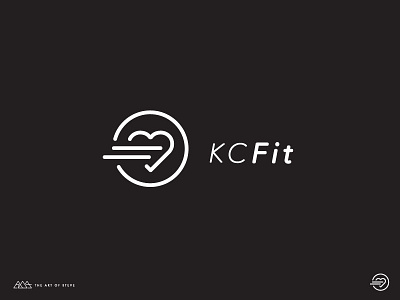 KC Fit Logo autism branding fit health icon identity illustration logo nonprofit