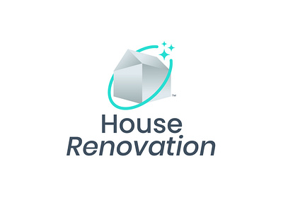 House Renovation branding design house logo