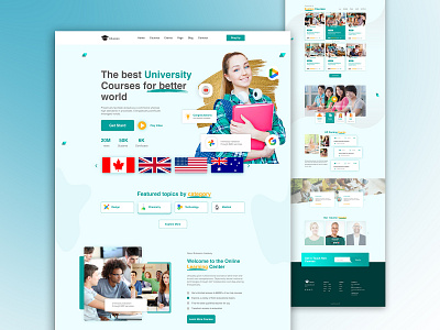 Eduzoon - Education & Online Course HTML Template academywebsite bootstrap collegewebsite education htmltemplate onlinecourse training trainingwebsite universitywebsite