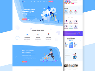 Seofy - Marketing & SEO Template Design digitalmarketing marketing marketingtemplate searchenginemarketing searchengineoptimization seo seowebsitetemplate templatedesign websitetemplate